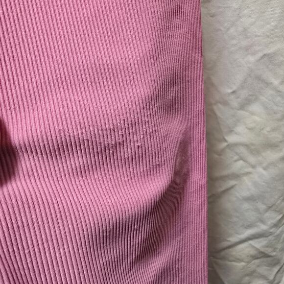 LoveShackFancy x Beach Riot pink colorblock ribbed large legging XL sports bra - Picture 11 of 15